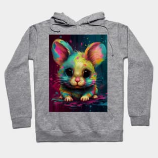 Cute little beautiful chinchilla. Hoodie